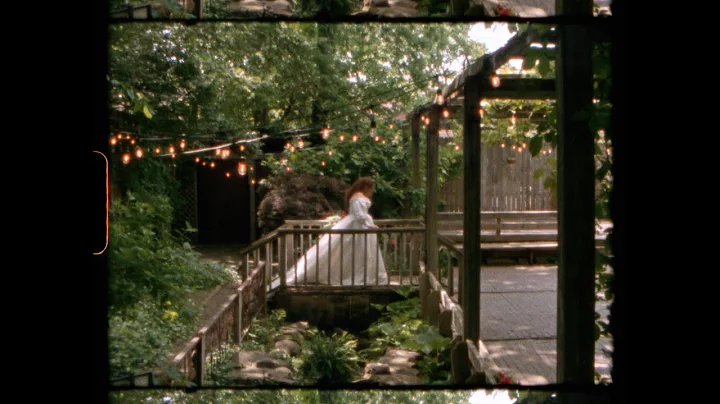 Quiet Downtown Garden Wedding on Super 8