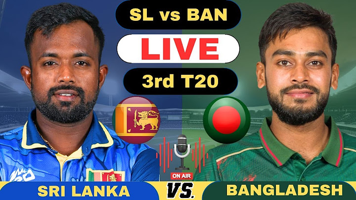 Live: SL vs BAN | Sri Lanka vs Bangladesh Live 3rd T20 Match | SL vs BAN Live Match Today 2025