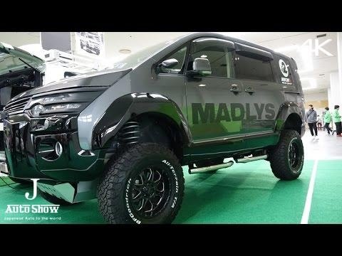 (4k)madlys-mitsubishi-delica-d5-modified-デリカd5カスタム---大阪オートメッセ2016