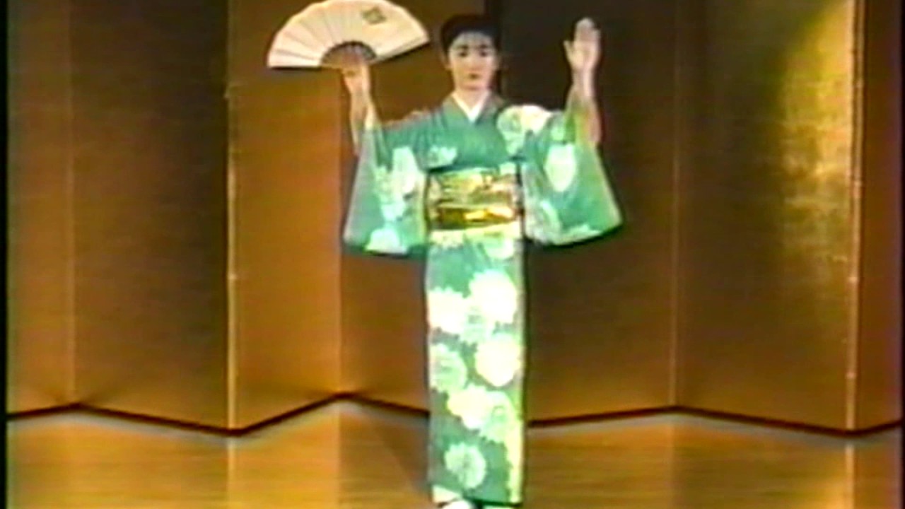 常磐津 老松（中学生） 西川流 日本舞踊 Japanese traditional