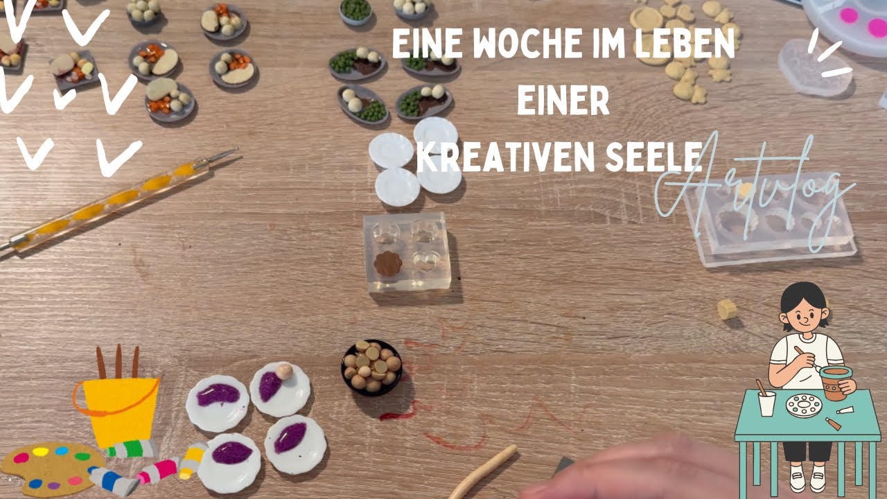 Eine Woche im lebe einer kreativen Seele - #Artvlog 2-2026