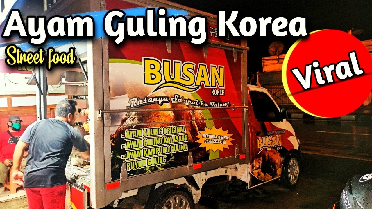 KULINER JOGJA AYAM GULING BUSAN ROASTED CHICKEN ALA KOREA