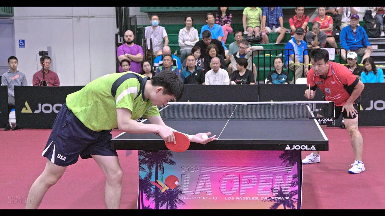 2023 LA Open Table Tennis Tournament (SF) Wang Zhen (Eugene) vs Ma