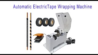 Automatic Electric Tape Wrapping Machine For Wire & Cable