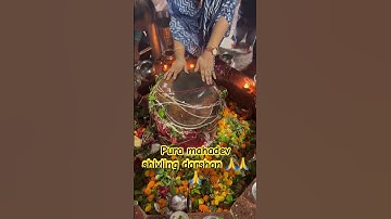 Pura mahadev shivling darshan #india #shivling #puramahadev #reels #reel #viral #instagram #ytshort