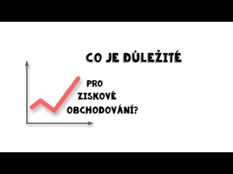 Video: Co Je Ziskové Pro Obchodování