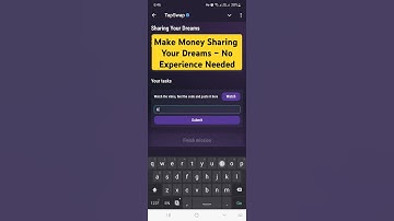 Make Money Sharing Your Dreams – No Experience Needed | Tapswap Video Code | Code Tapswap #shorts