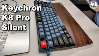 Keychron K8 Pro サイレントモデルを買った話し - YouTube