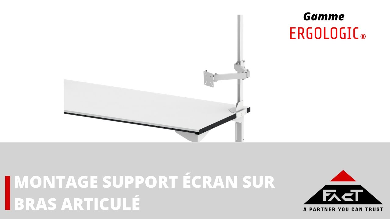 Bras support écran sur vérin SPLC