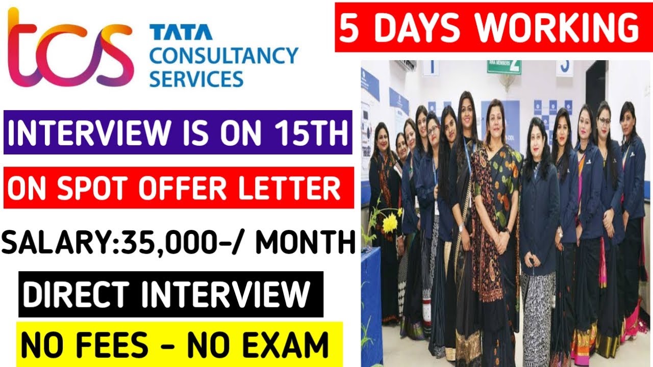 TCS Jobs Tata Consultancy Job Vacancy TCS Company Jobs YouTube