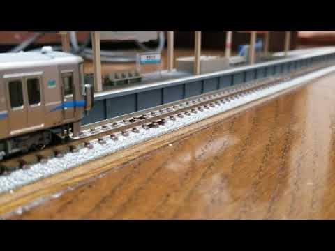【KATO あいの風とやま鉄道521系】泊駅でのET122との接続