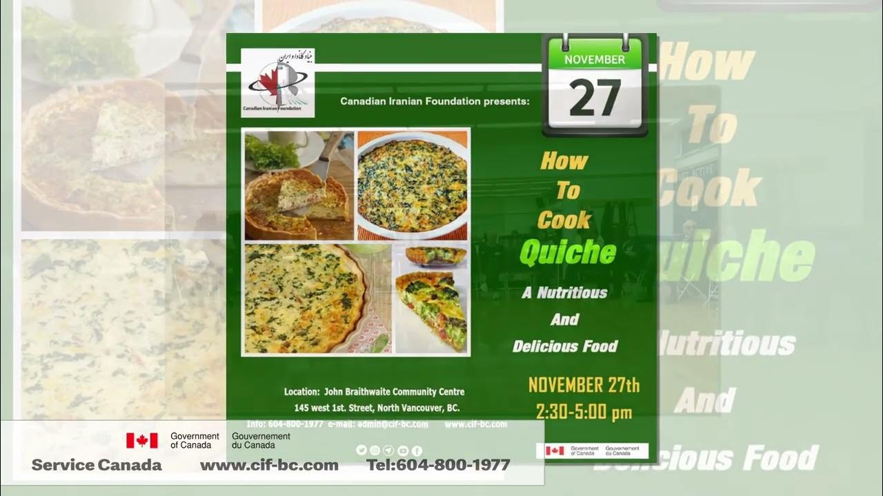 How to cook Quiche YouTube