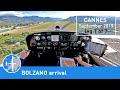 Über die Alpen nach Bozen | Teil 1 von 7 | Flug Cannes Sept. 2019