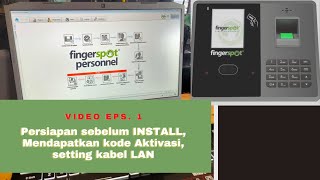 Cara Install Aplikasi Fingerspot Personnel - Episode 01 - Persiapan sebelum install Aplikasi screenshot 3