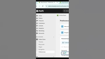 shopify store passwords #shopify #tips #trick