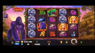 Jungle King Slots Gameplay Roaring Dinosaur Level 20 Android screenshot 1