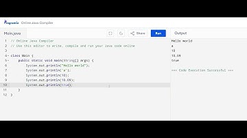 4) Run Your First Java Program! (Hello World & Different Literals Output) | Java Tutorial