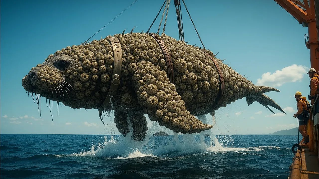 Epic Sea Lion Rescue Story | Giant Sea Lion Covered in Barnacles Saved by Marine Team