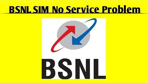 How To Fix BSNL SIM No Service Problem Solved | No Service Problem in BSNL SIM Problem Solved