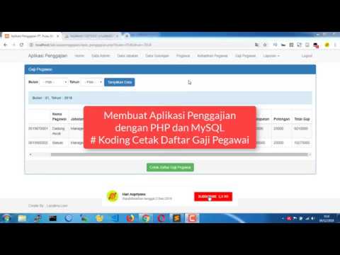 Membuat Cetak Print Laporan Dengan Php Membuat Cetak Print Laporan Dengan Php