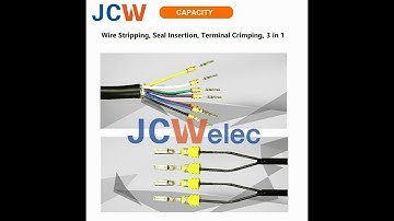 Seal Insertion Terminal Crimping Machine JCW-CST15 / Water-proof Seal/Automotive Wire Harness