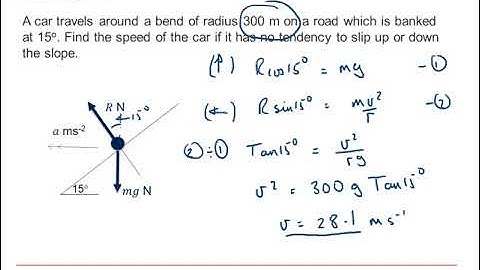 AQA Mechanics: Circular motion 2-4