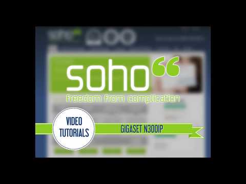 SOHO66 TUTORIAL - Gigaset N300IP