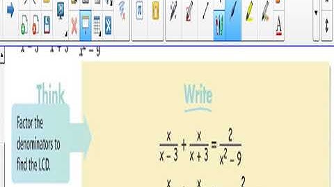algebra 2, 8-6 solving rational equations