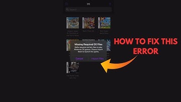 How to FIX " Missing required DS files " In DELTA iPhone