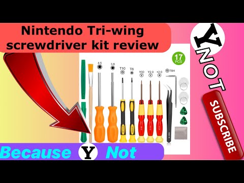 Nintendo Tri-Wing/Game Bit Screwdriver Kit | A Must Buy!!