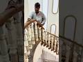 how to installing wood stair handrail #interiordesign