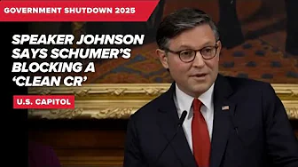 Government Shutdown 2025: Speaker Mike Johnson, GOP blame Schumer, defends CR, and troops’ pay