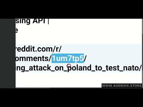 Reddit Scraper API | Search Reddit Comments Using API | Kodexis.store