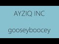 Ayziq inc showcase  gooseyboocey