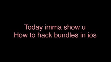 OMG.How to hack respawnables bundles on ios(no clickbate,%100 true)for the first time!!!!