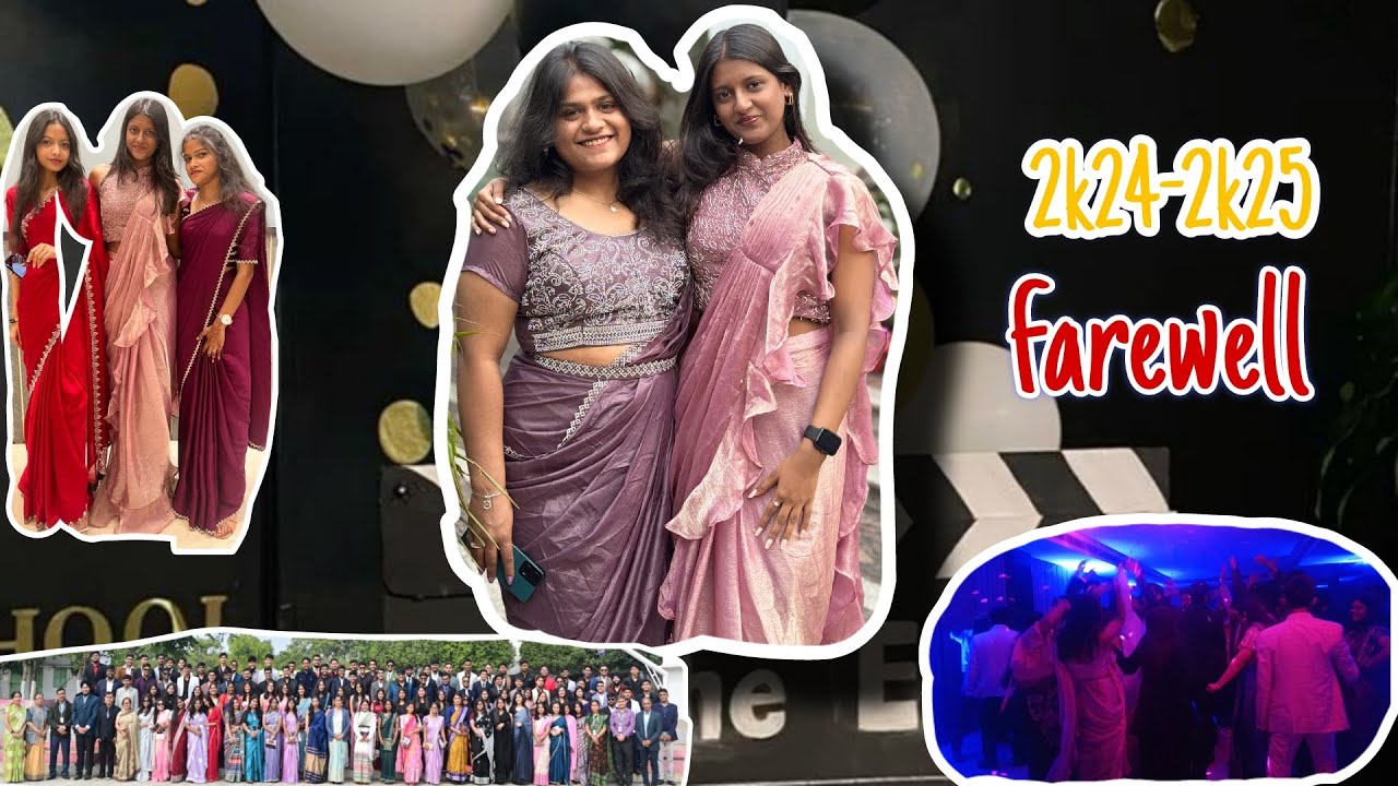 My school farewell vlog | 2k24-2k25 farewell | after party mai hui ...