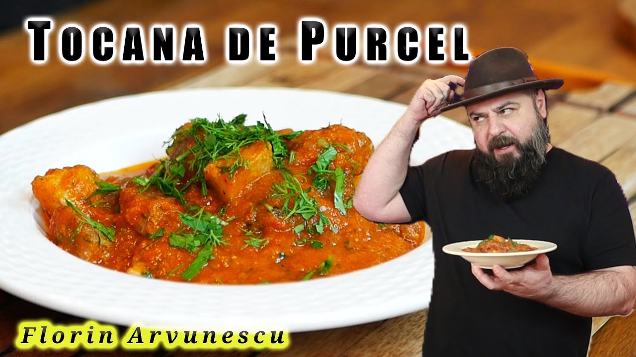 Tocana de Porc cu Sos de Ardei Kapia si Ceapa