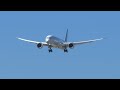 United Boeing 787-10 Dreamliner Gracefully Touches Down