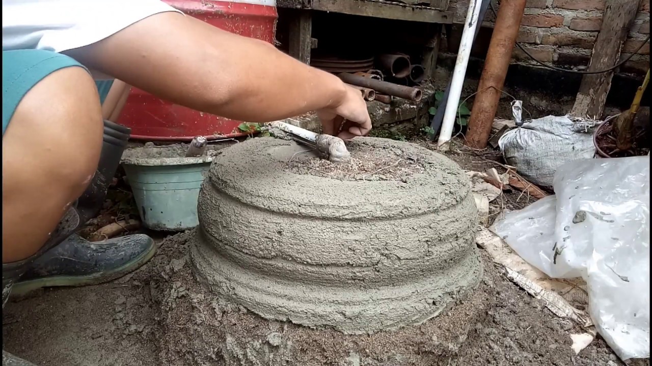  Cara  Membuat  Pot  Bonsai dari  Semen YouTube