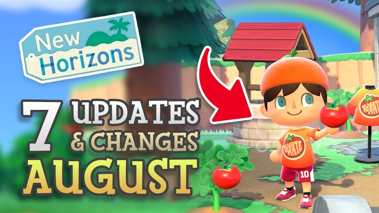 Animal Crossing New Horizons: 7 UPDATES & CHANGES in August 2022 (Details &  Tips You Should Know) - YouTube