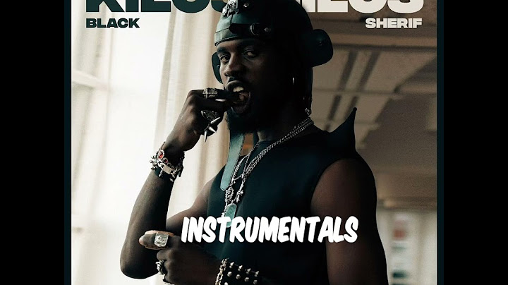 Black Sherif - Kilos Milos [Instrumental Beat]