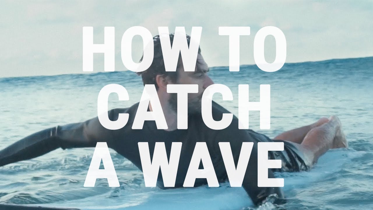 How to Catch an Unbroken Wave  How to Surf   Paddling into Green Waves