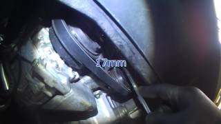 VW B5: 1.8T Passat Alternator & AC belt removal - YouTube
