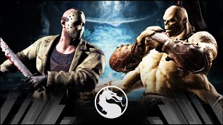 Jason Voorhees (Unstoppable) Vs Goro (Tigrar Fury) Fight on Hardest Mortal Kombat X