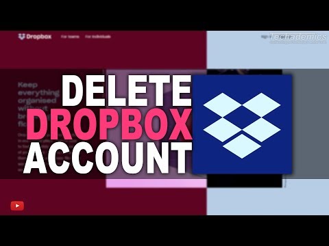 How To Deactivate Dropbox Account | Delete A Dropbox Account