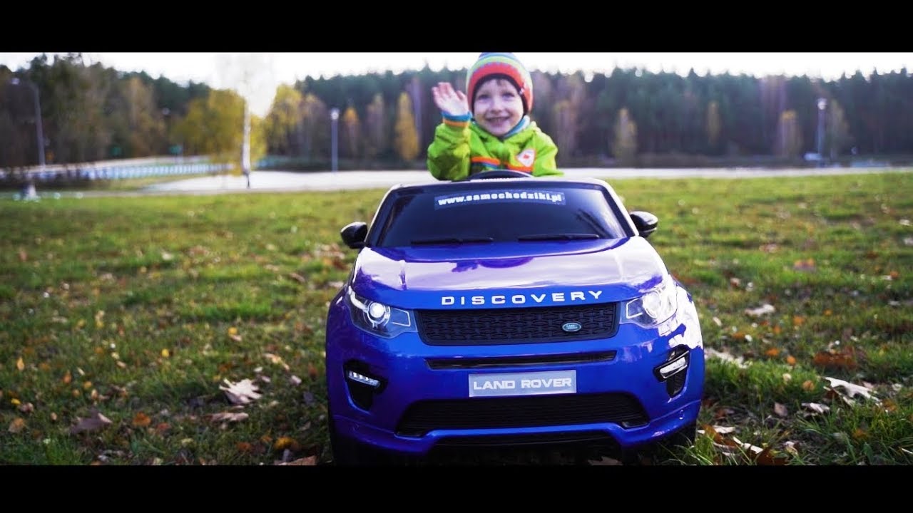 Samochód dla dziecka Land Rover Discovery test od WWW