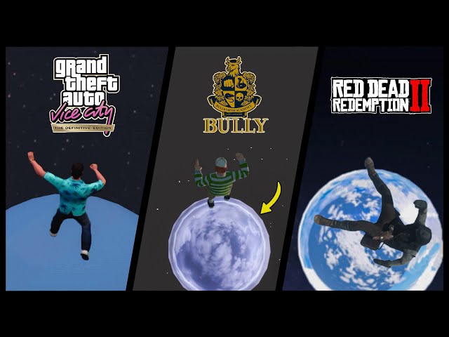 What Happens if You Fall From Space in OPEN-WORLD Games? (2006-2022) class=
