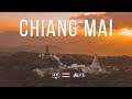 Thailand Chiang Mai⎥A Beautiful 4K Walking Tour: Temple Landscapes and More!
