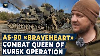 BRITSE ARTILLERIE VANUIT KURSK: Hoe de 155mm AS-90 de vijand versnippert | ARMY TV