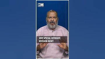 #Shorts | Why Special Intensive Revision Now? | Editorial With Sujit Nair | Gyanesh Kumar | EC | BJP
